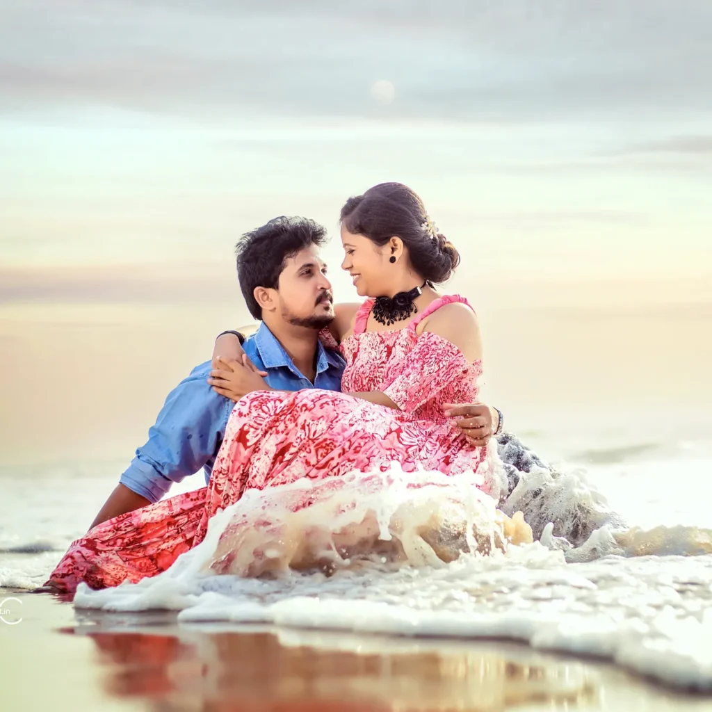 beach couple photos